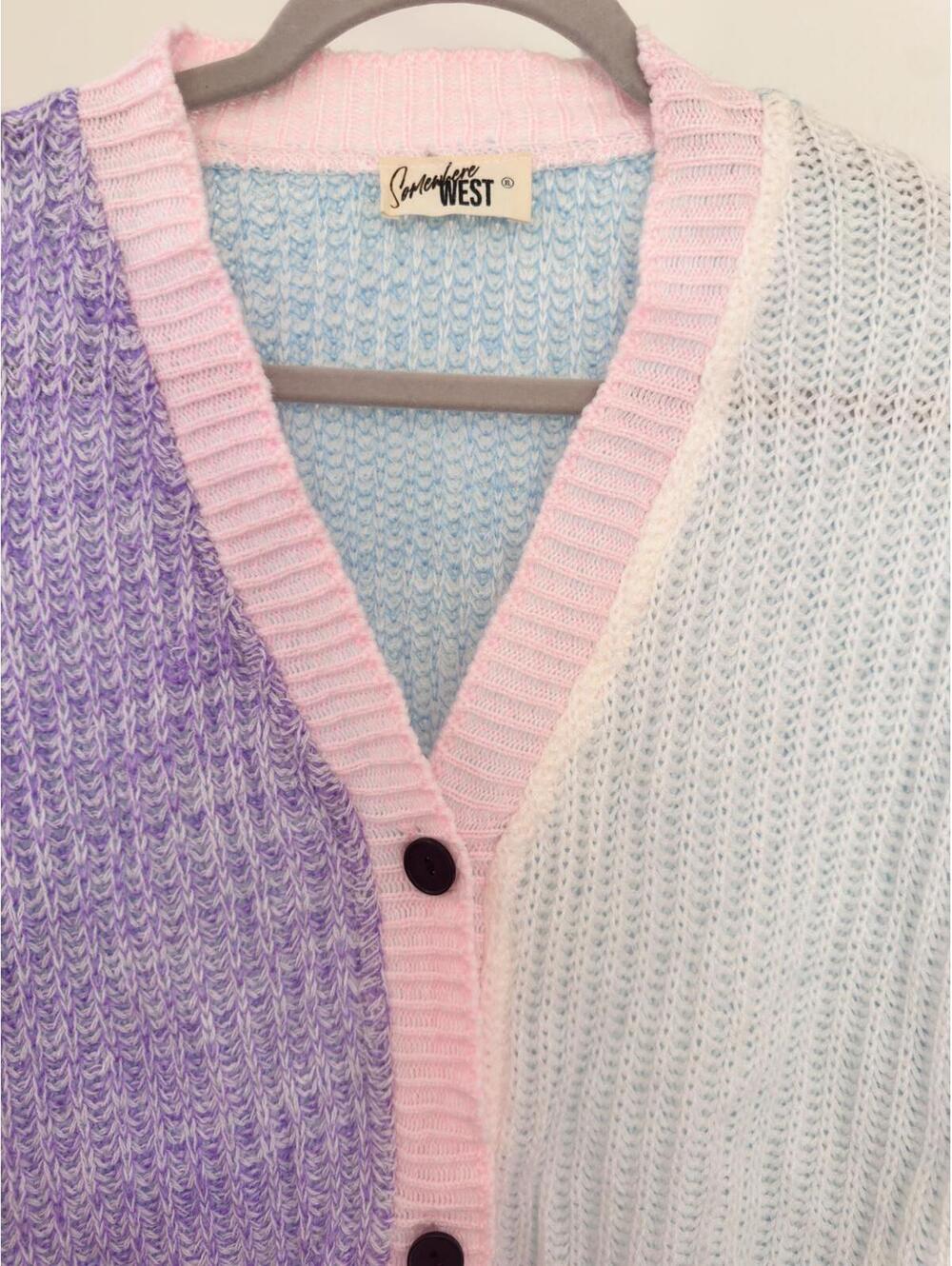 Color Block Sweater - Picture 2 of 3